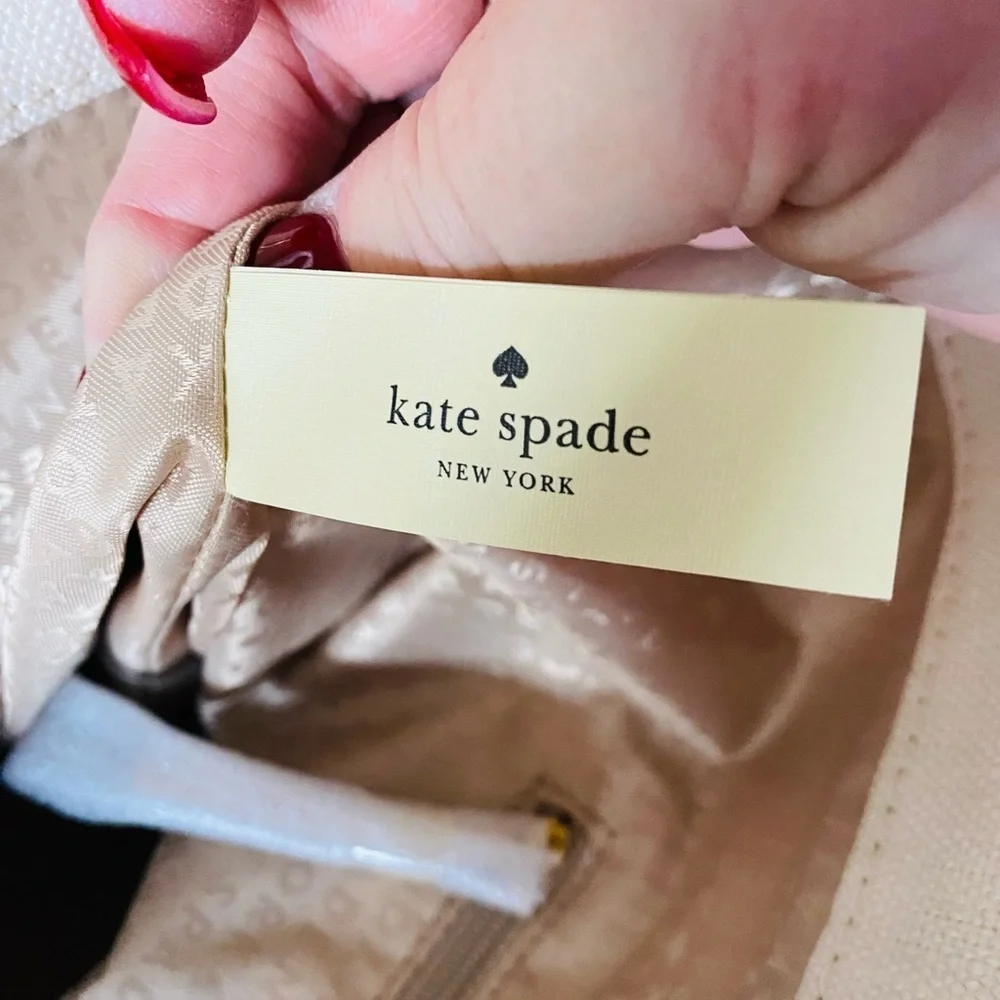 Rare kate spade Lott Street Francis Natural/Gulabi tote